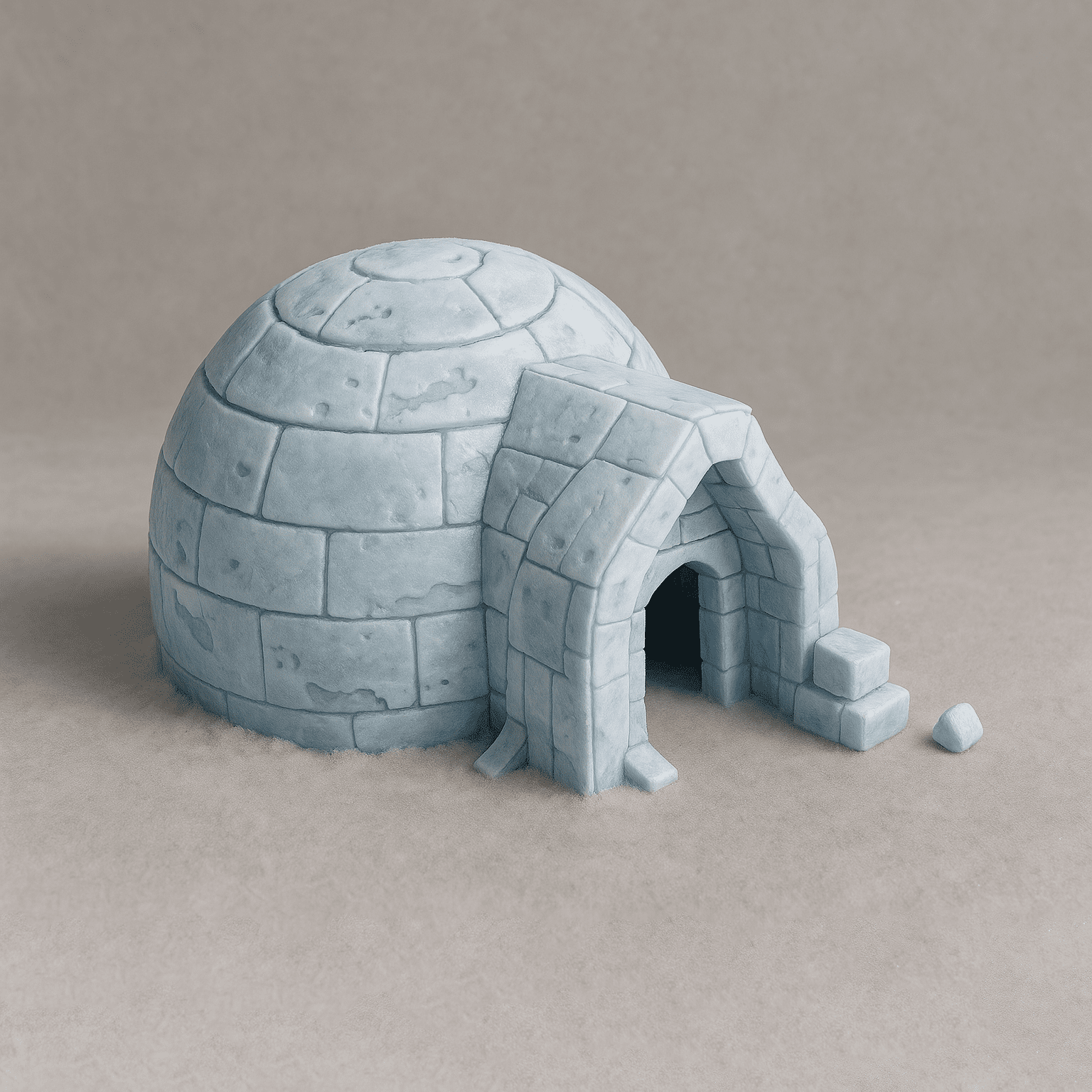 Igloo in polistirolo