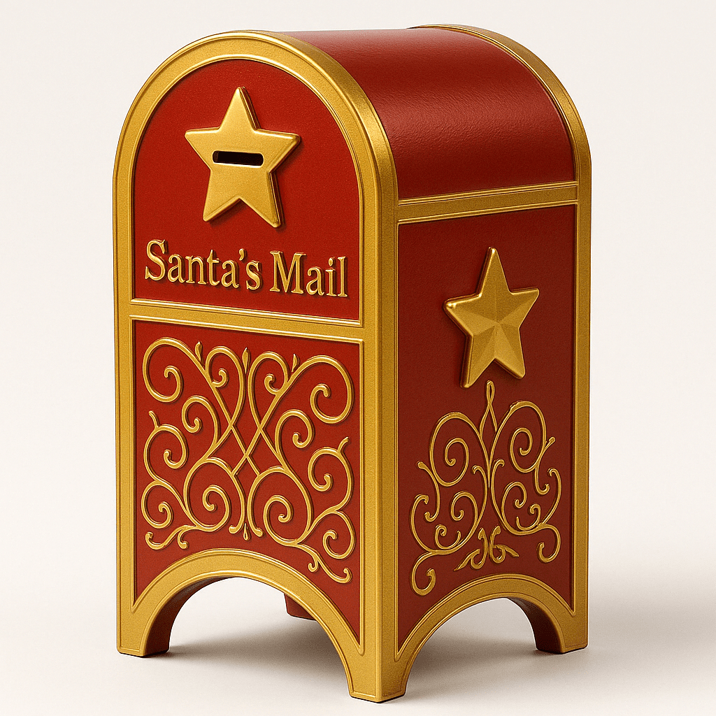 Cassetta delle letterine di Babbo Natale Cassetta delle letterine di Babbo Natale
